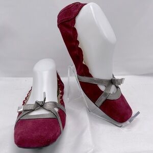 STEVE Madden Luxe Ballerina Slippers Size 8.5M